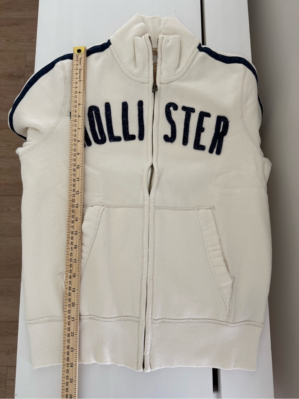 NWT Authentic 2000s Hollister Full Zip Jacket Men’s Small - Picture 6 of 7